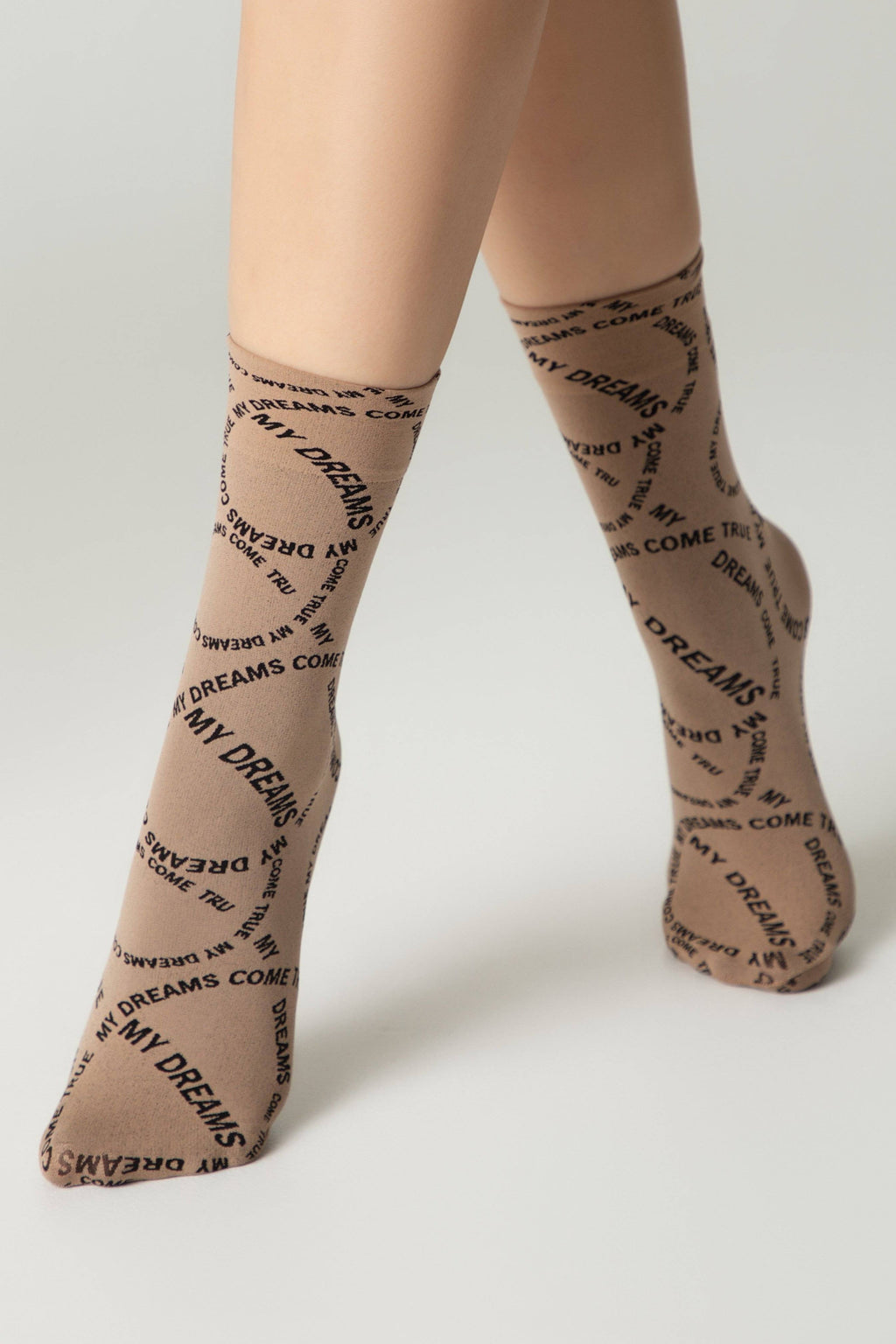 Dense Socks Conte Fantasy Knitted "My dreams" Design