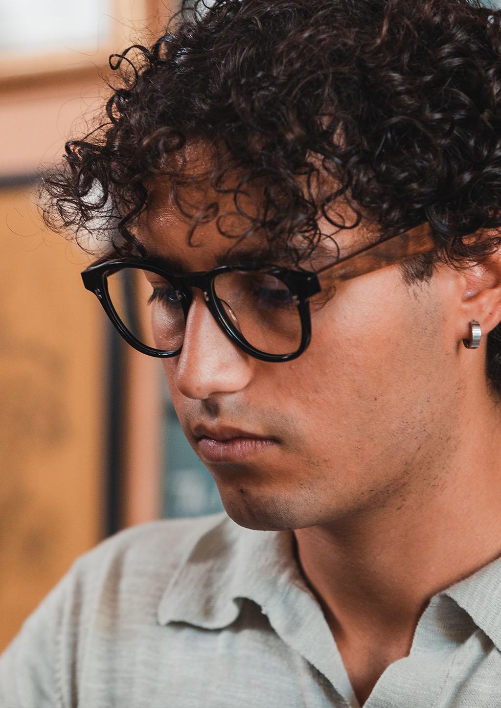 Eyewood ReInvented Acetate & Wood Round Sunglasses