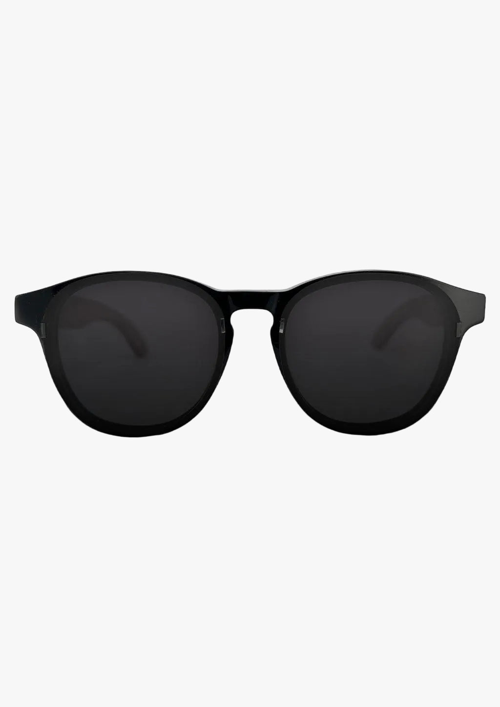 Eyewood ReInvented Acetate & Wood Round Sunglasses