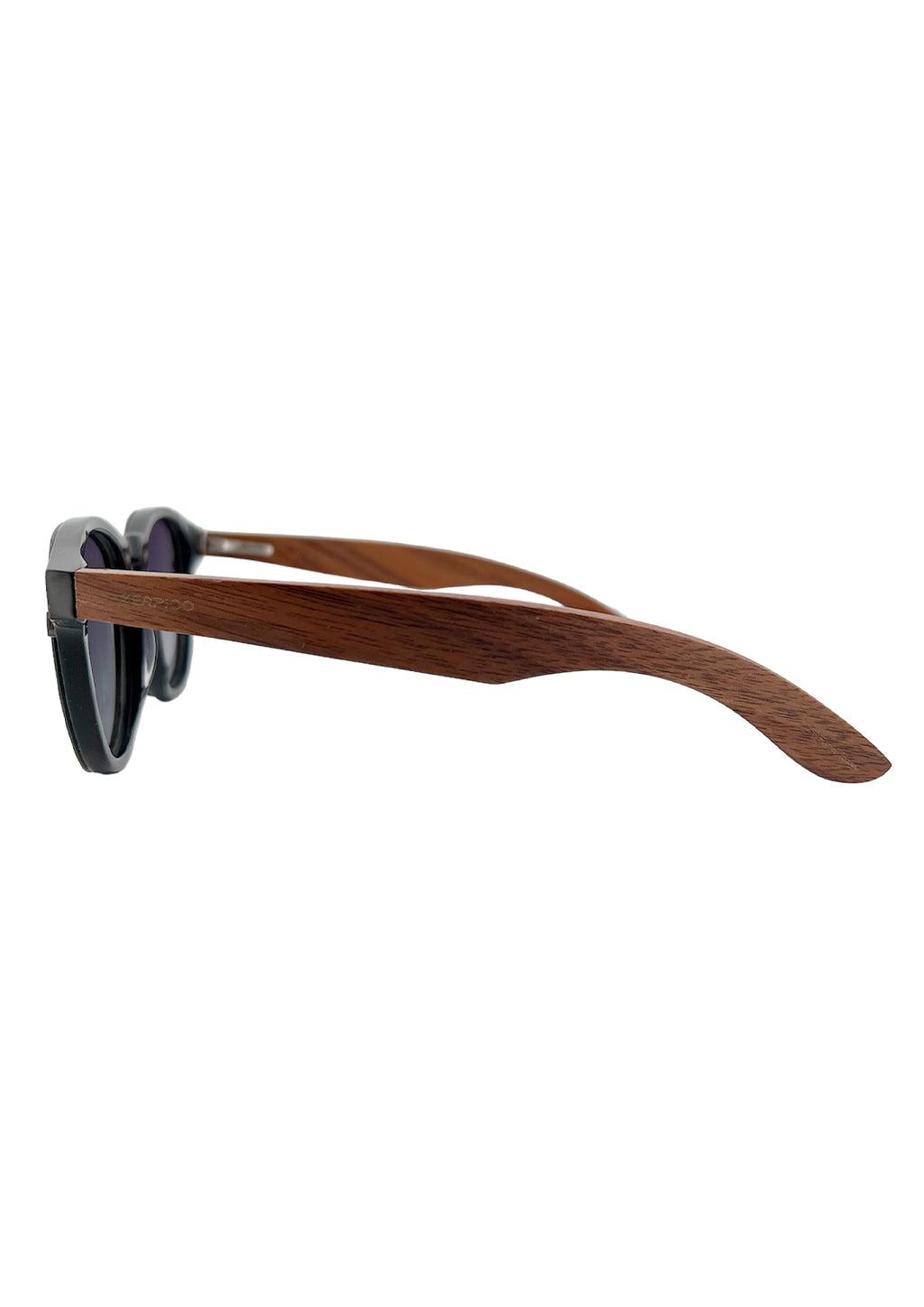 Eyewood ReInvented Acetate & Wood Round Sunglasses