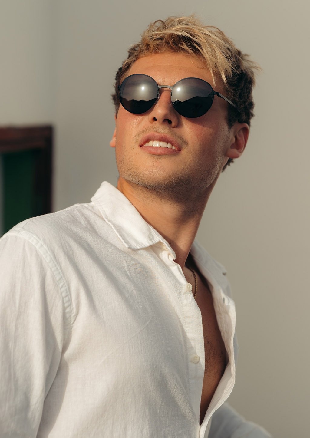 Titanium Round V2 Sunglasses | Changeable Lenses