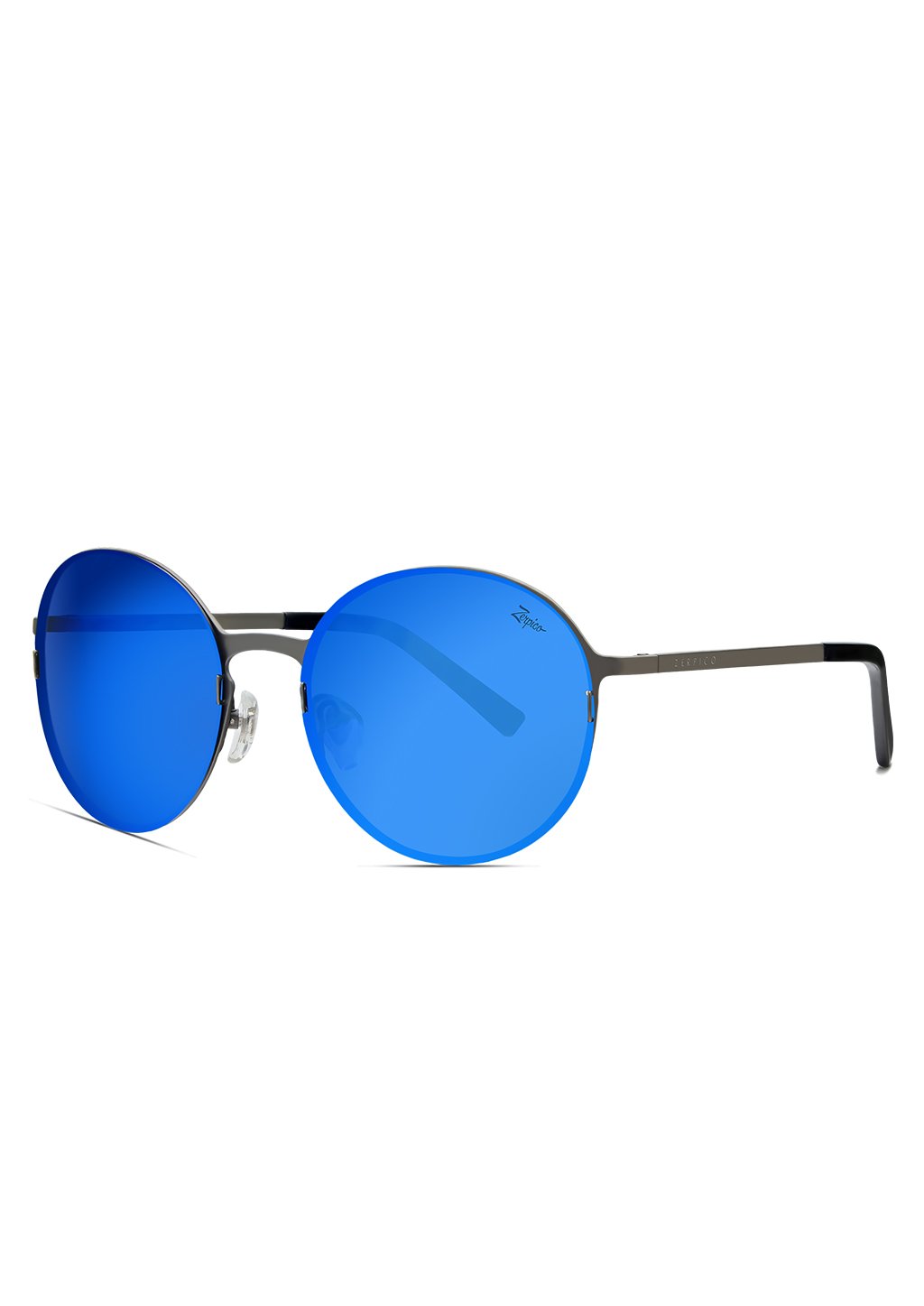 Titanium Round V2 Sunglasses | Changeable Lenses