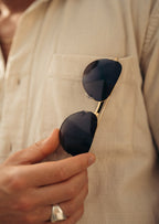 Titanium Aviators V2 Sunglasses | Changeable Lenses