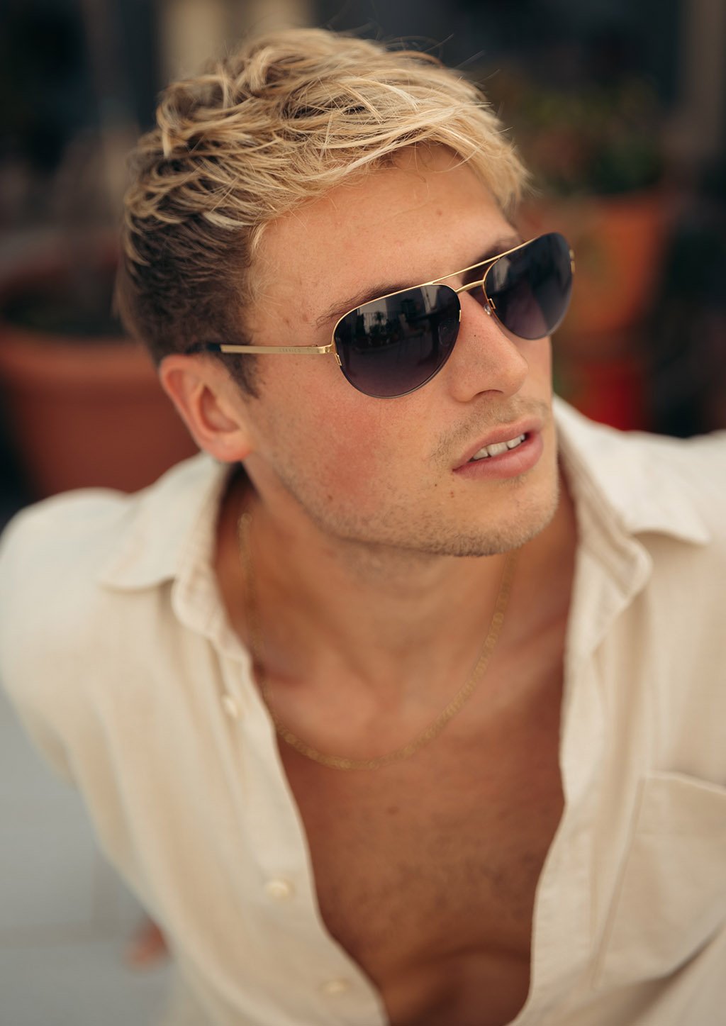 Titanium Aviators V2 Sunglasses | Changeable Lenses