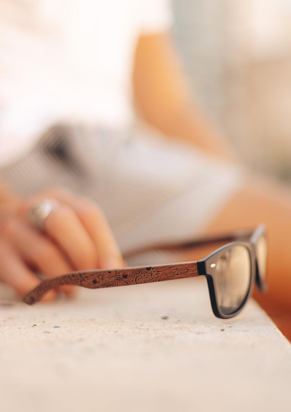 Eyewood Engraved Wooden Sunglasses | Oasis