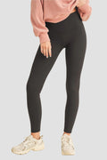 Fleece Lined High Waisted Leggings Black
