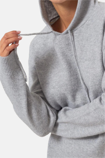 Gray Hooded Sweater