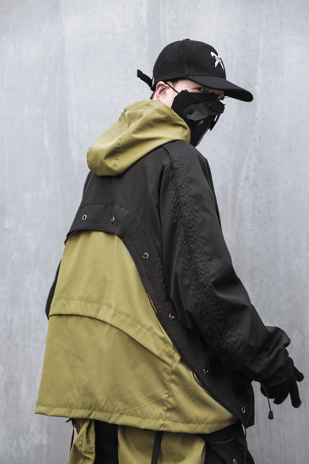 Black Industrial Climber Jacket | HiJ14