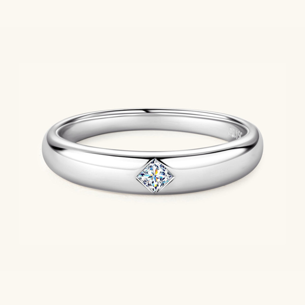 Moissanite Wedding Ring
