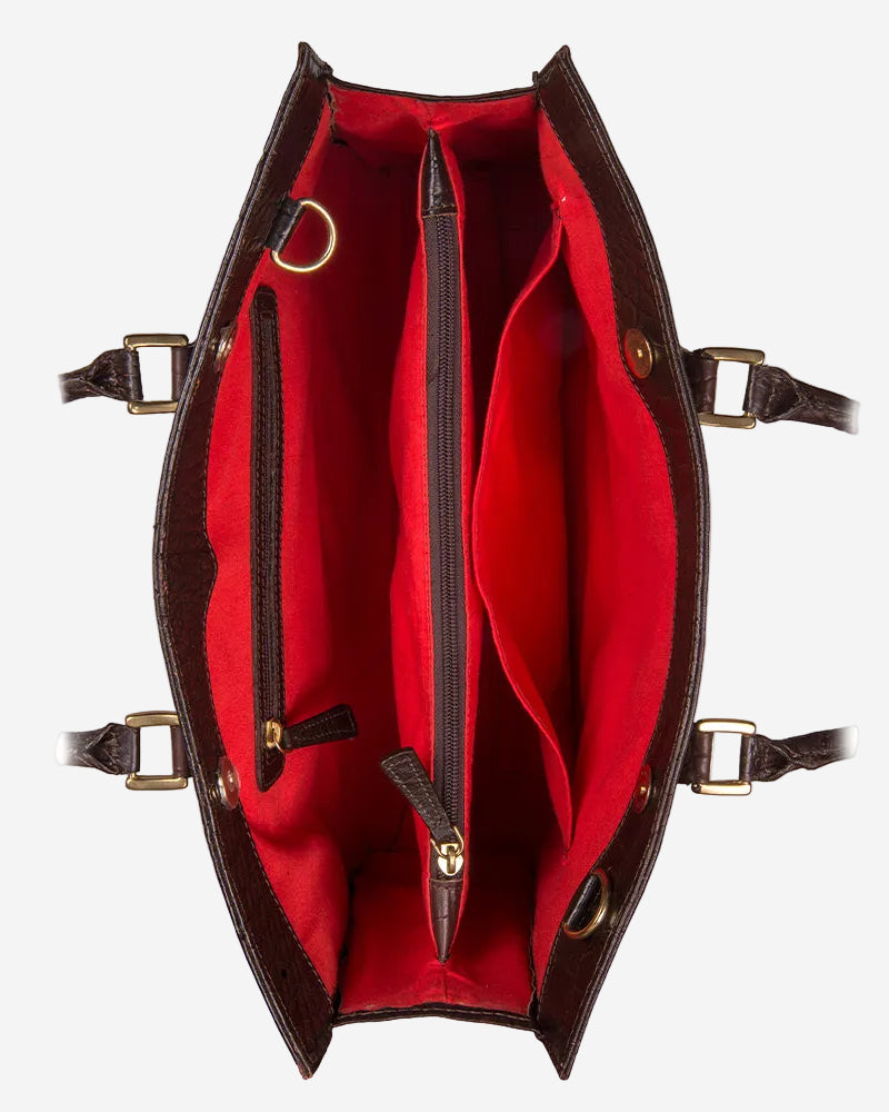 Hidesign Kester Women's Work Bag | Coffee Brown