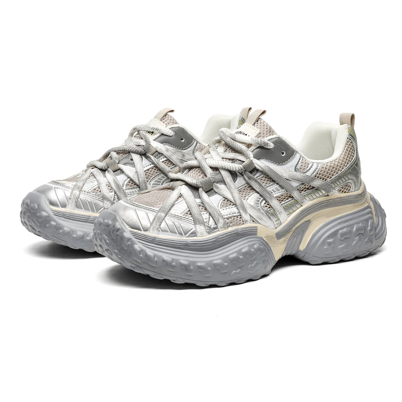 Champagne Tire Sneakers | S8888