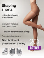Support & Compression Tights Conte Active 20 Den