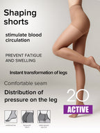 Support & Compression Tights Conte Active 20 Den