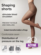 Support & Compression Tights Conte Active 20 Den