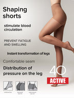 Support & Compression Tights Conte Active 40 Den