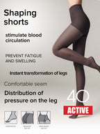Support & Compression Tights Conte Active 40 Den