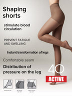 Support & Compression Tights Conte Active 40 Den