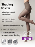 Support & Compression Tights Conte Active 20 Den