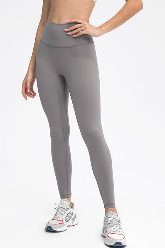 Wide Waistband Card Pocket Leggings