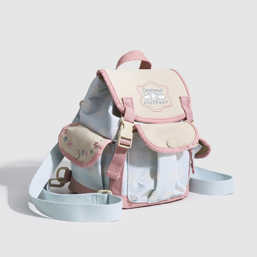 Embroidered Small Backpack
