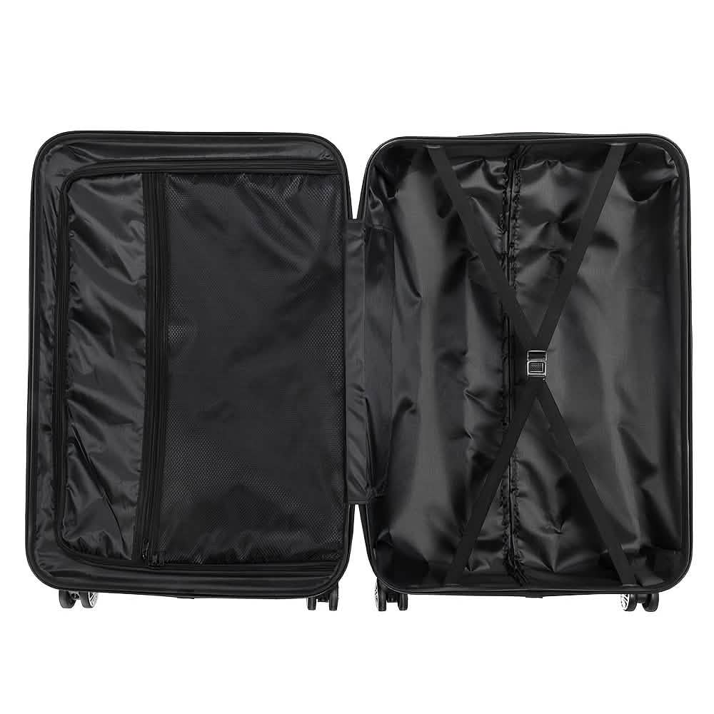 3-Piece Hard Shell Luggage Set with TSA Lock