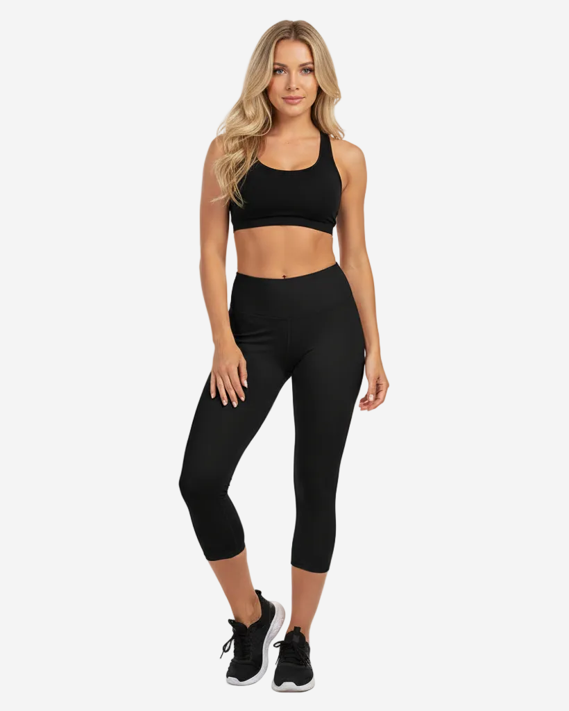 Capri Leggings in Black