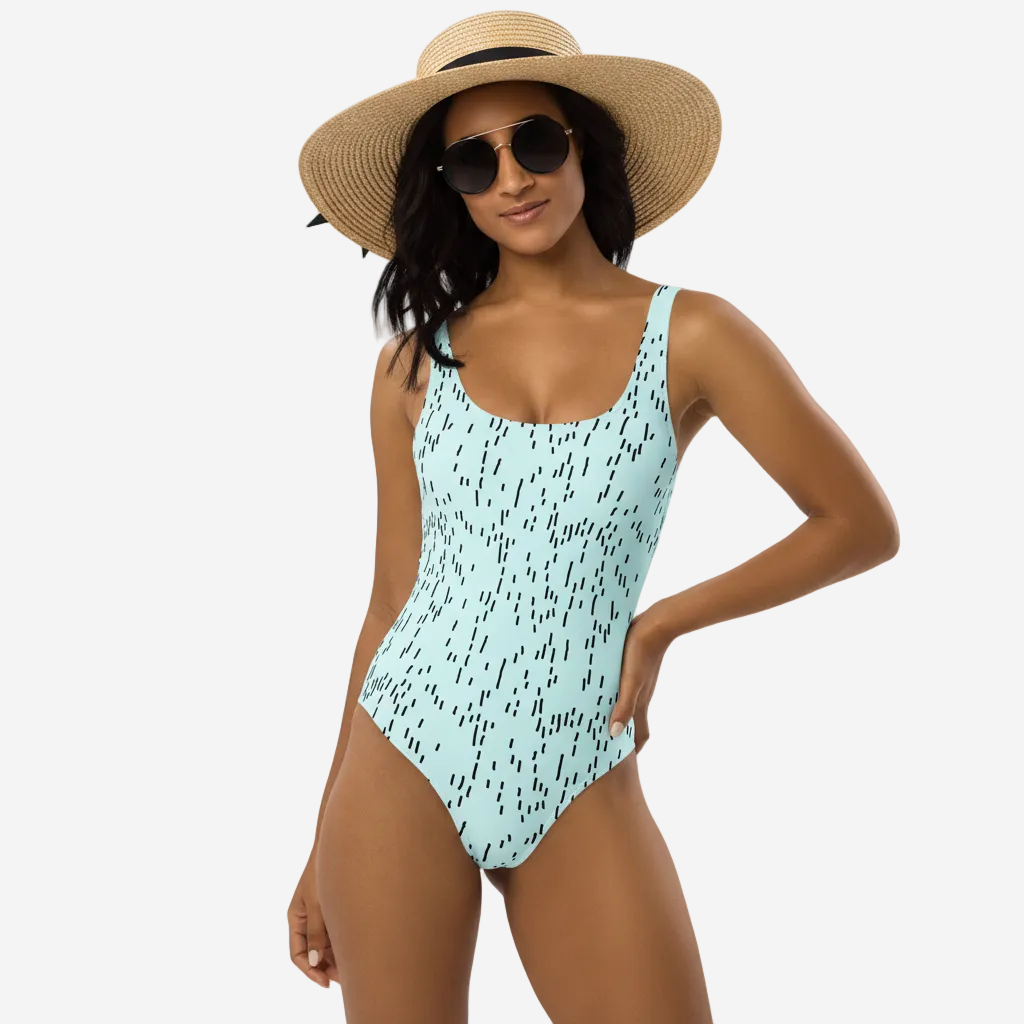 Alice One-Piece Swimsuit in Turquoise