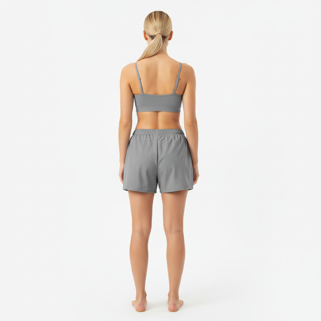 Workout Active Long Sports Shorts | Grey