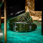 Emilio Belt | Antique Green