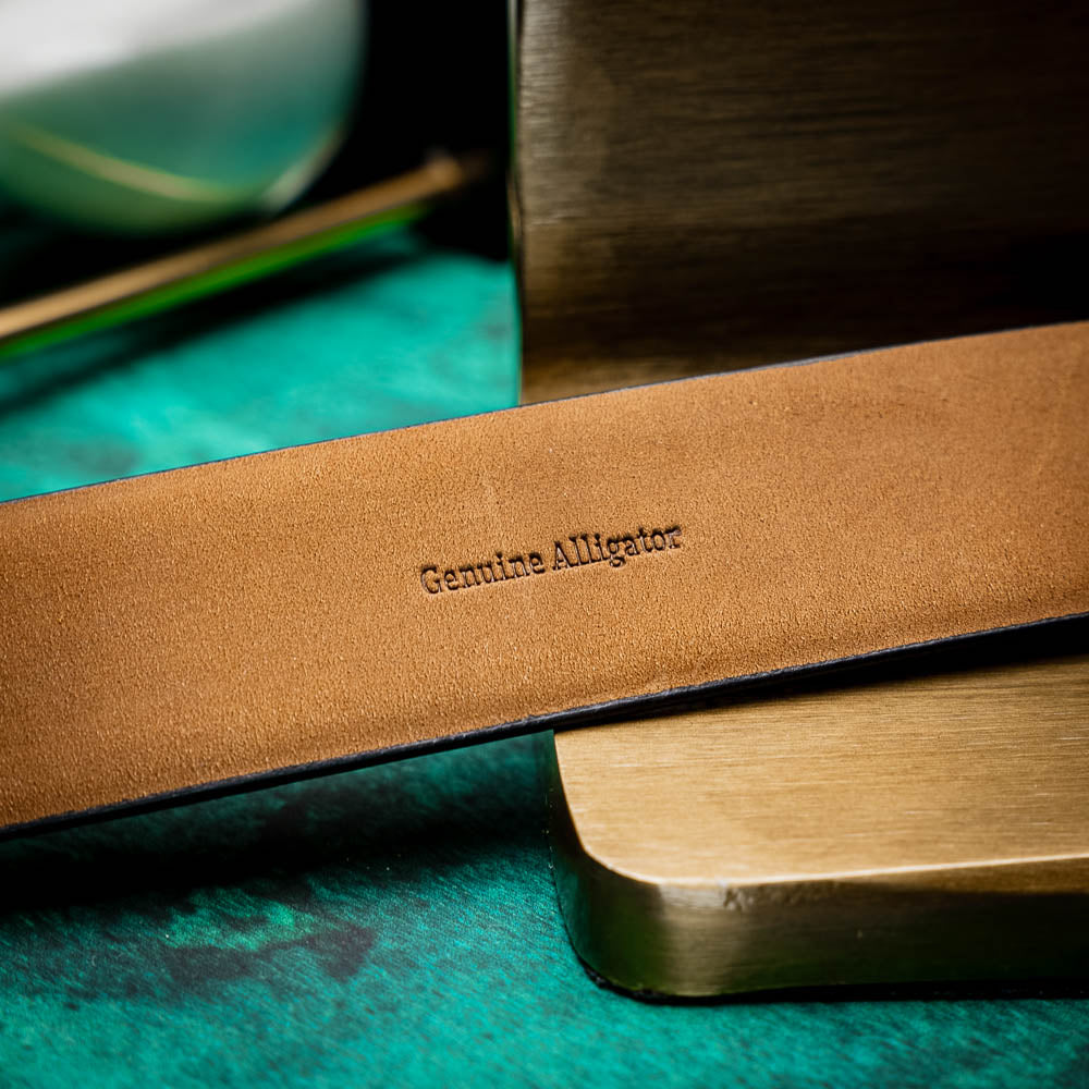 Emilio Belt | Antique Green