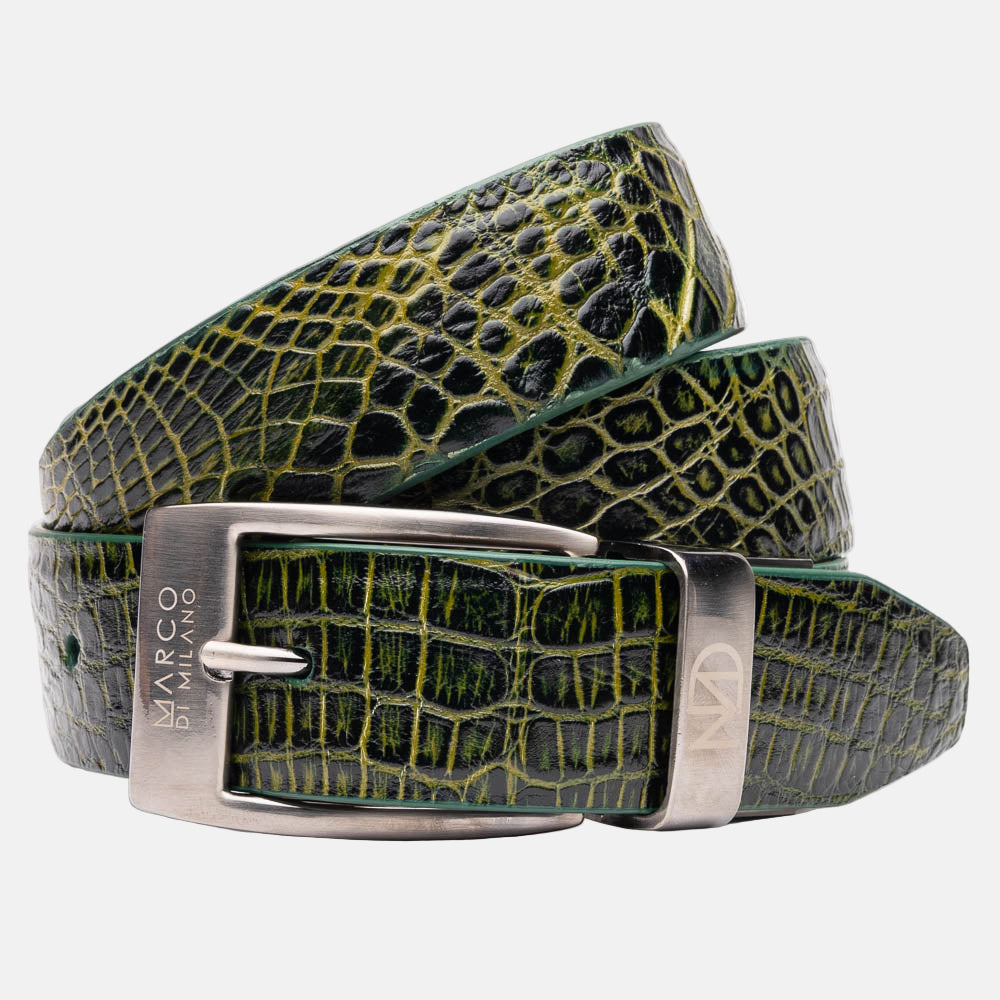 Emilio Belt | Antique Green