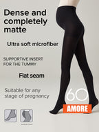 Maternity Tights Conte Amore Support Effect Microfiber | 60 Den