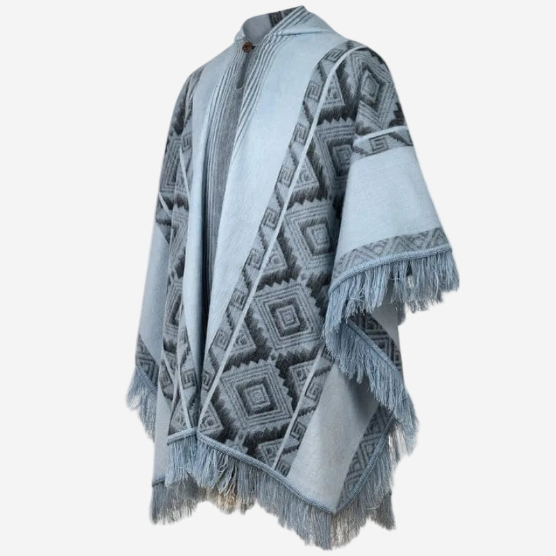 Andean Sky Alpaca Poncho