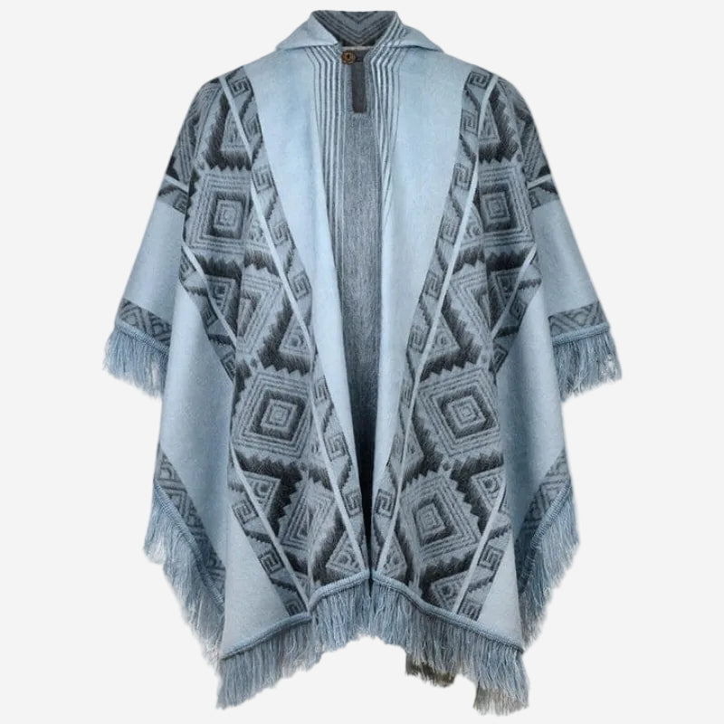 Andean Sky Alpaca Poncho