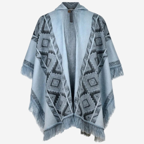 Andean Sky Alpaca Poncho