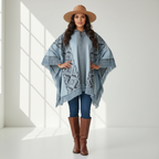 Andean Sky Alpaca Poncho