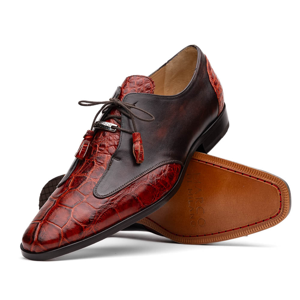 Anzio Dress Shoe | Rustic Cognac