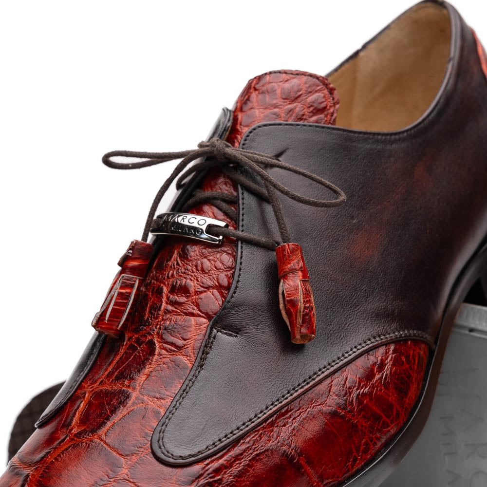Anzio Dress Shoe | Rustic Cognac