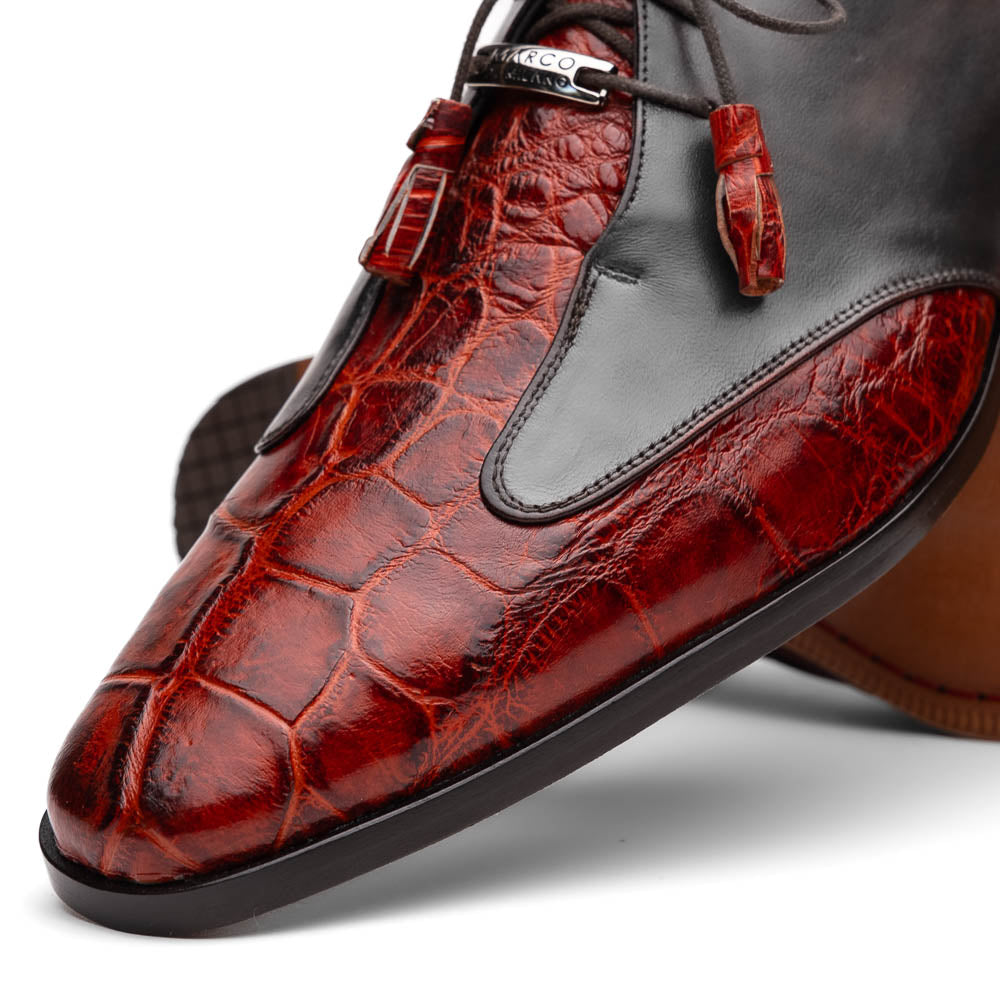 Anzio Dress Shoe | Rustic Cognac