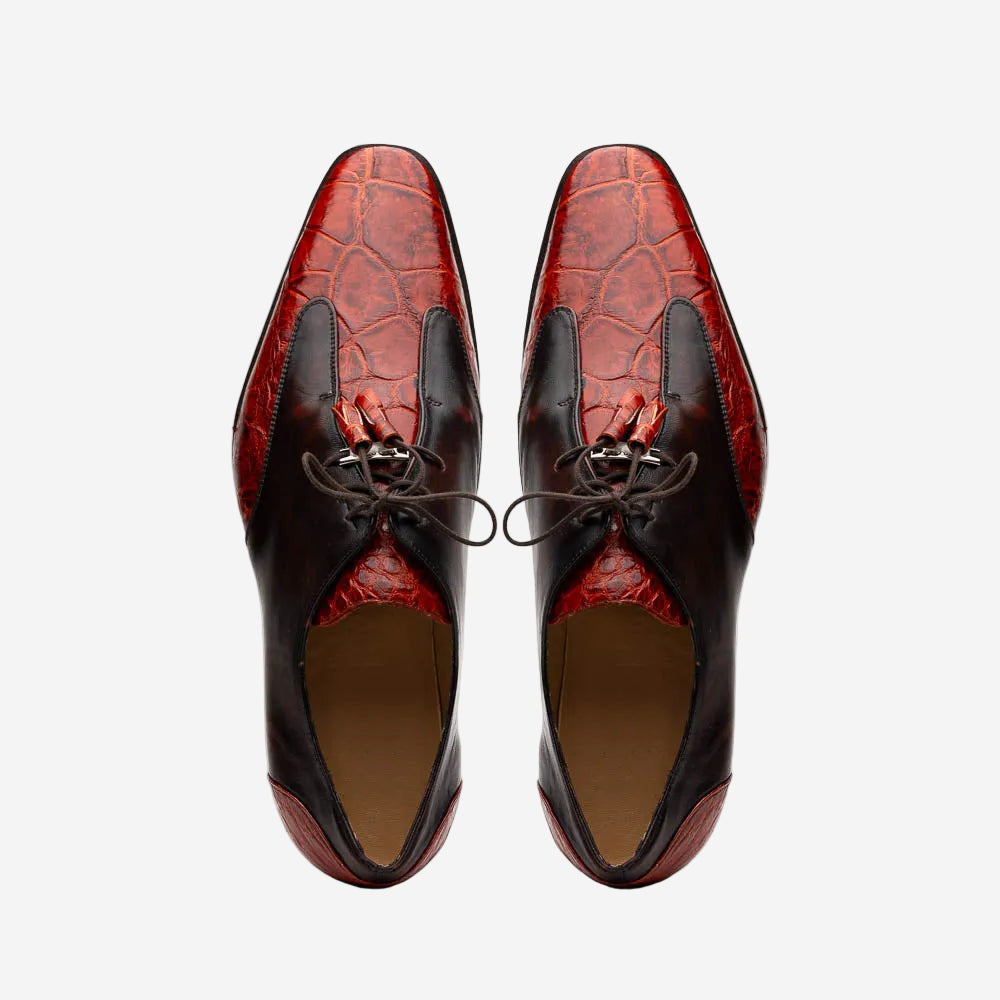 Anzio Dress Shoe | Rustic Cognac
