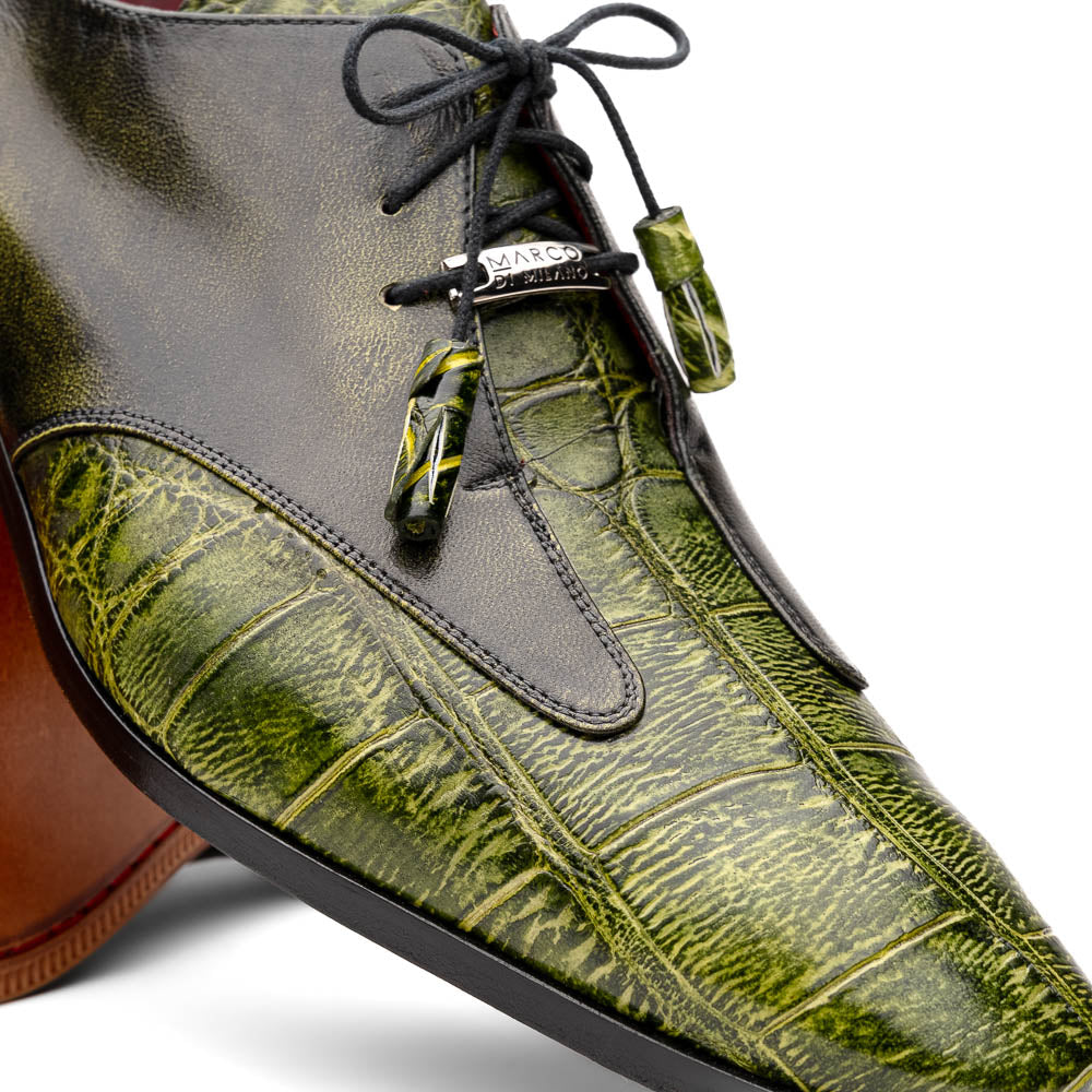 Anzio Dress Shoe | Rustic Green