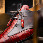 Anzio Dress Shoe | Rustic Cognac