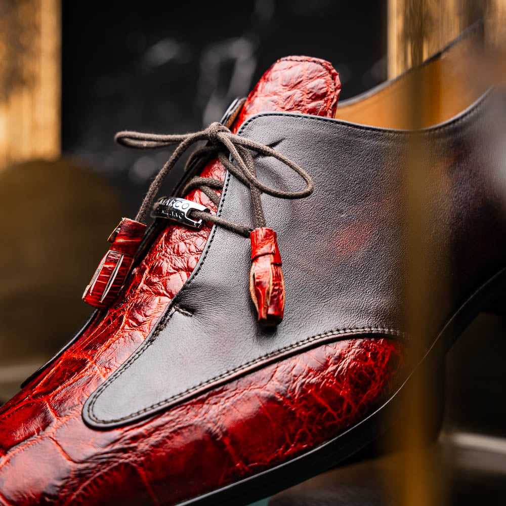 Anzio Dress Shoe | Rustic Cognac
