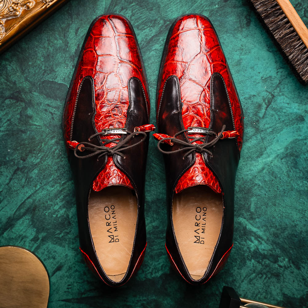Anzio Dress Shoe | Rustic Cognac