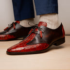 Anzio Dress Shoe | Rustic Cognac