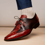 Anzio Dress Shoe | Rustic Cognac