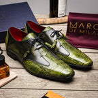 Anzio Dress Shoe | Rustic Green
