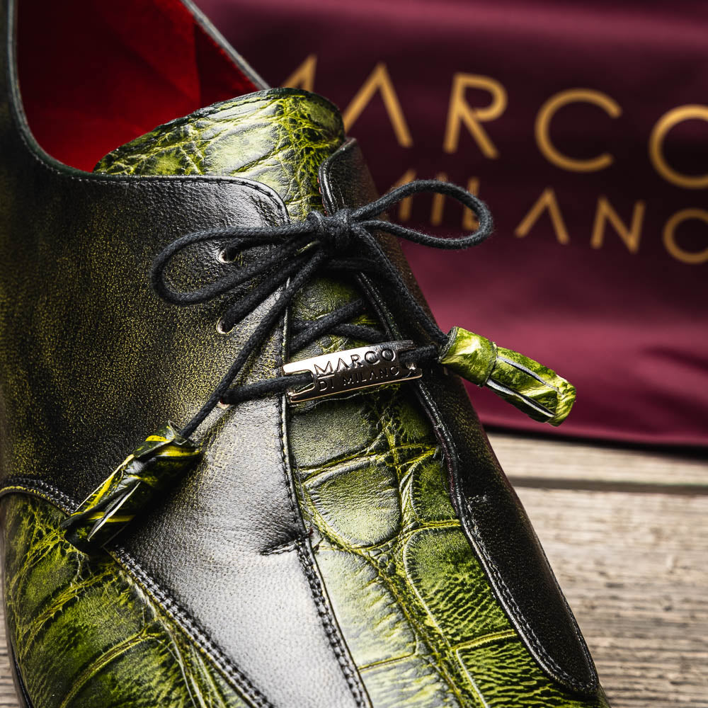 Anzio Dress Shoe | Rustic Green