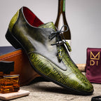 Anzio Dress Shoe | Rustic Green