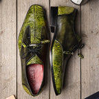 Anzio Dress Shoe | Rustic Green